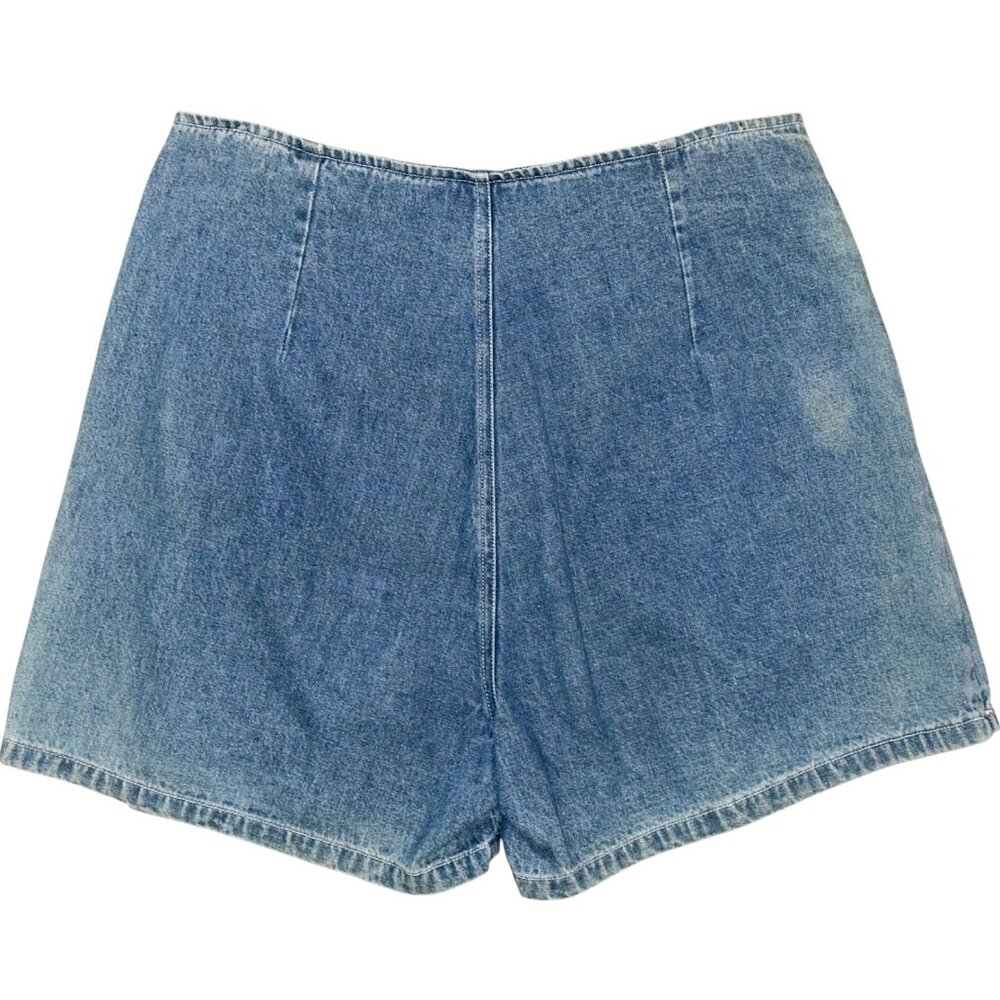Vintage Y2K No Excuses Denim Jean Skort Size 9/10 - Picture 4 of 7